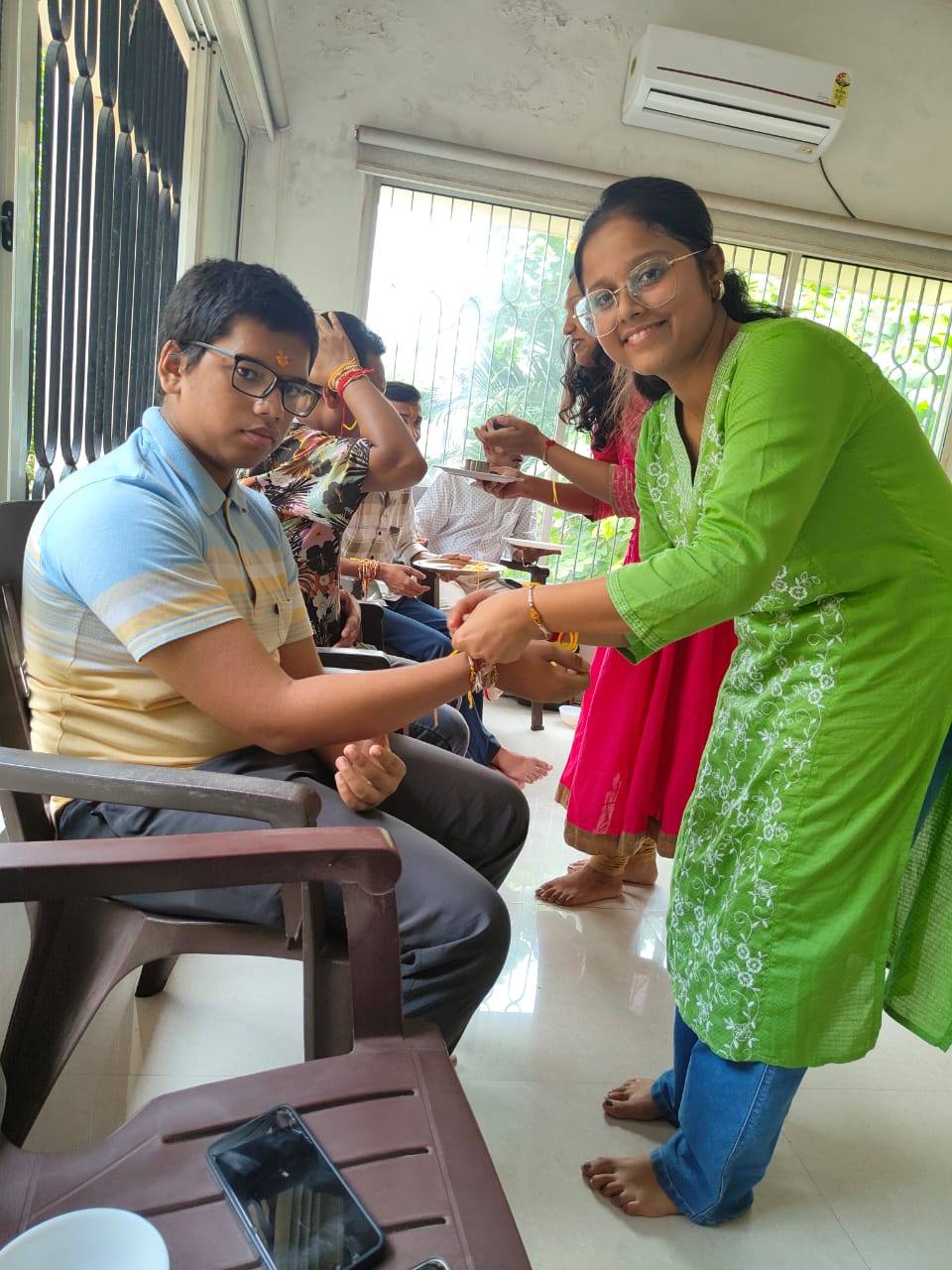 Yoga and the Bond of Raksha Bandhan at Vyasa Kolkata