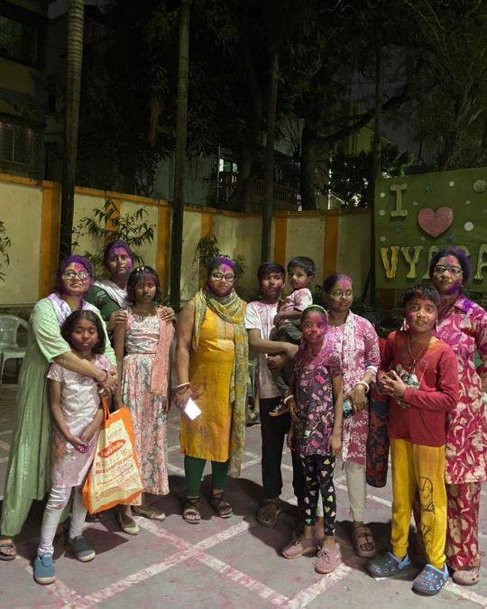 Holi Celebration at VYASA Kolkata