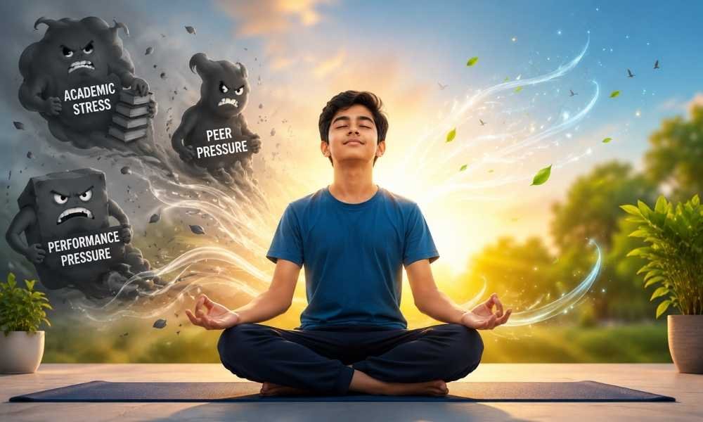 Teenage Yoga Classes in Kolkata for Addressing Teenage Issues.