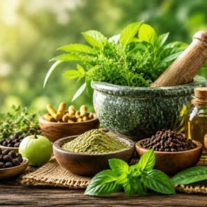 different herbs for Ayurvedic Treatment at VYASA Kolkata